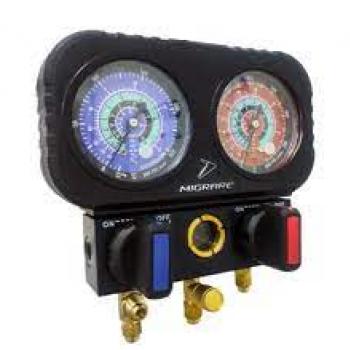 MANIFOLD 2 VIAS MG2W BRAVO R134A-R22-R32-R410A (SEM MANG) - CIMPORT