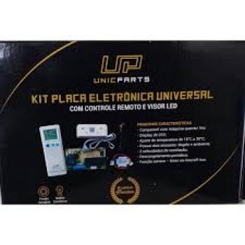 PLACA UNIVERSAL C/ VISOR LED COMPLETA UP - UP-U03A/B