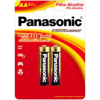 PILHA PANASONIC ALC. AA 10X2 -