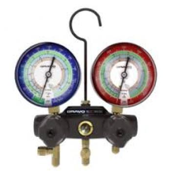 MANIFOLD 2 VIAS BRAVO BPRO-M2 R32-R410A COM MANGUEIRAS