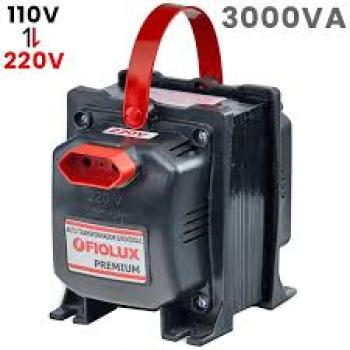 TRANSFORMADOR AUTO TRAFO 3000 VA TECNO BIVOLT 2P+T