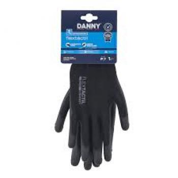 LUVA FLEXTACTIL PRETA M DA-12100 DANNY PU