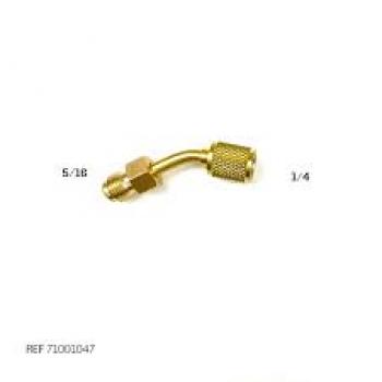 ADAPTADOR CURVO C/ ACIONADOR 1/4F * 5/16M-ACA  (NR 12)