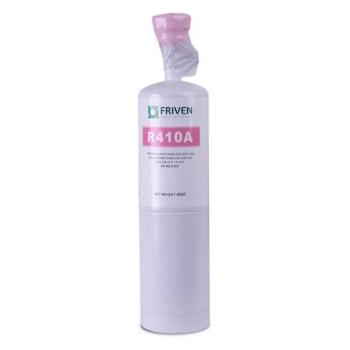 GAS REFIL R410A 800 GRAMAS FRIVEN R-410A - HFC - 2.2 - ONU: 3163 - IBAMA: 8008