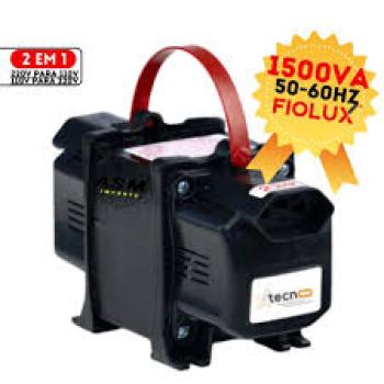 TRANSFORMADOR AUTO TRAFO 1500 VA TECNO BIVOLT 2P+T