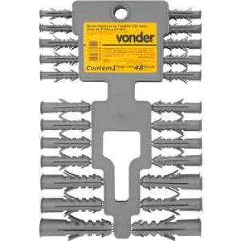 BUCHA PLASTICA C/ANEL JG 5-12MM VONDER