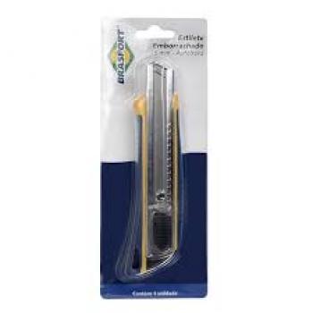 ESTILETE BRASFORT PLAST C/TRAV EMBOR 18MM