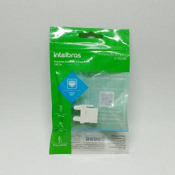 Conector Keystone Fêmea Intelbras RJ45