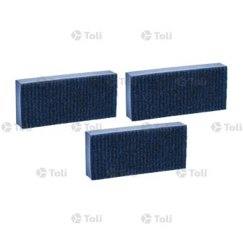 TACO PARA DESCONTAMINACAO PESADA VIDRO TIPO CARPETE (3 PCS)