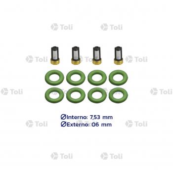 KIT FILTRO REPARO BICO INJETOR CORSA 1.6 92>02 TIGRA 1.6 92>02