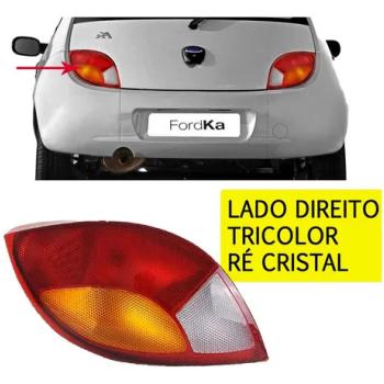 LANTERNA TRASEIRA LADO ESQUERDO ACRILICA COM RE CRISTAL KA 97>01