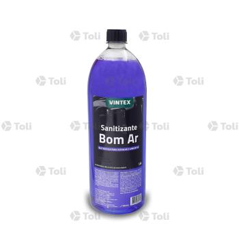 SANITIZANTE E AROMATIZANTE BOM AR BACTERICIDA VEICULO AMBIENTE 1,5L -