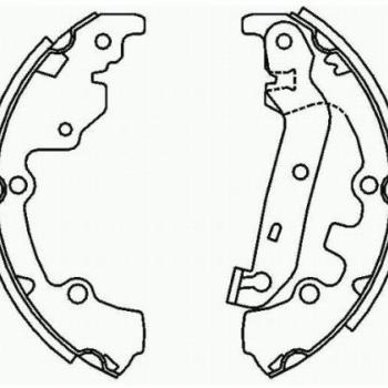 SAPATA FREIO FORD ECOSPORT 03/ FIESTA 03/ FIESTA SEDAN 03/ SIMILAR: 090151 SIMILAR: FD98CPA