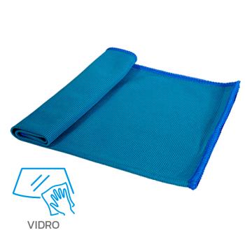 TOALHA MICROFIBRA PARA VIDRO 40X40CM 260GSM