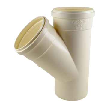 JUNÇÃO Y 100MM 90° ESGOTO KRONA
