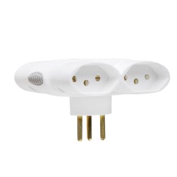 ADAPTADOR MULT LEGRAND 4 TOM 2P+T 10A BR