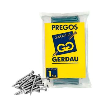 PREGO DOBRADICA PORTEIRA 27X30 2 3/4 KG GERDAU