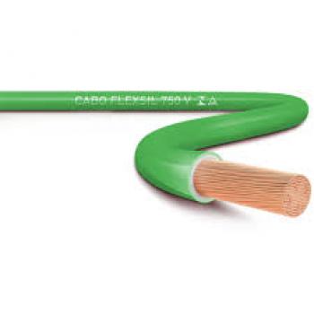 FIO CABO FLEX 1X2,5MM VERDE SIL 1MT