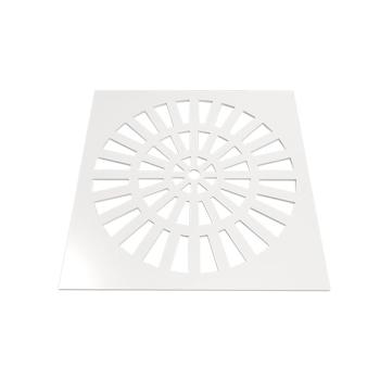GRELHA ESTRELA QUADRADA LINHA SIMPLES 150MM