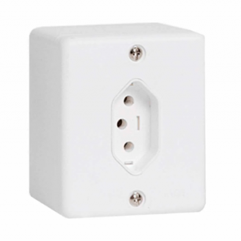 TOMADA 1S BIP 2P+T 10A SISTEMA X ILUMI