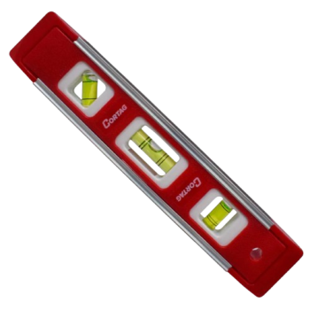 NIVEL ALUMINIO 9 3 BOLHAS MAGNETICO CORTAG