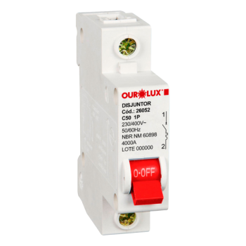 DISJUNTOR 50A OUROLUX MONO
