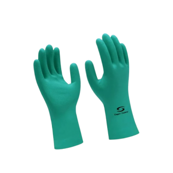 LUVA NITRILON T8/M VERDE S SAFETY
