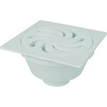 RALO SIFONADO QUADRADO N12 GR BRANCO 100X45X40 AMANCO