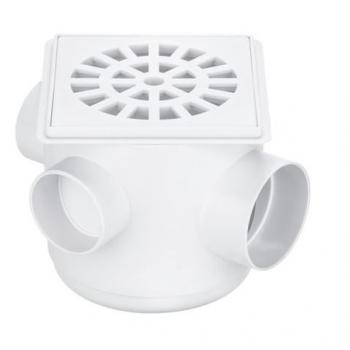 CAIXA HERC SIFONADA QUAD 100X100X50 HERC