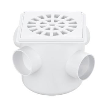 CAIXA SIFONADA QUAD 100X100X470 HERC