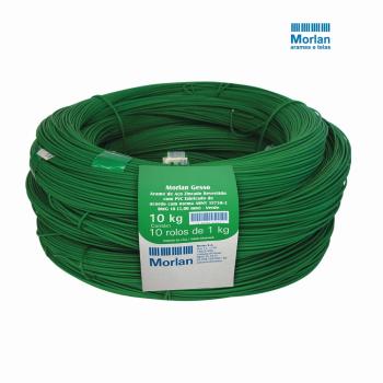 ARAME P/ GESSO BWG 18 VERDE MORLAN