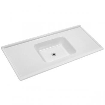 PIA DE 1,00X0,50CM BRANCO FIBRATEX