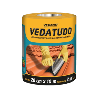 FITA TERMICA VEDATUDO 20CMX10M VEDACIT