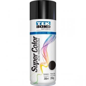 SPRAY PRETO BRILHANTE A.T 350ML TEKBOND.