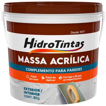 MASSA ACRILICA 5KG HIDROTINTAS