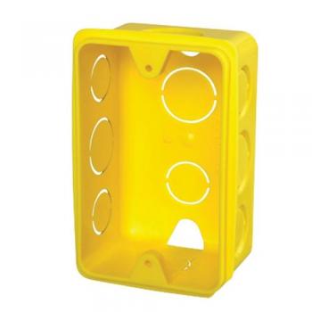 CAIXA AMARELA EMBUTIR 4X2 KRONA