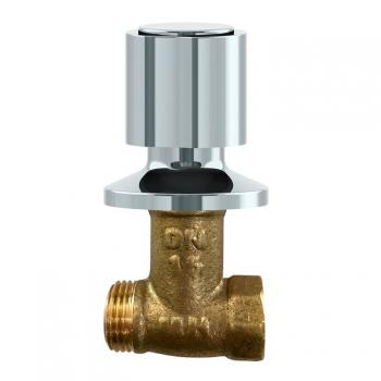 REGISTRO PRESSAO 1/2 1416 ABS C40 REAL METAIS.