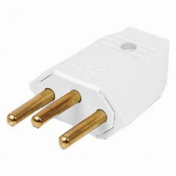 PINO MACHO 2P+T 10A BRANCO TRAMONTINA