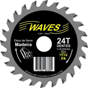 DISCO DE SERRA 24D WAVES