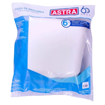 CAIXA DESCARGA BRANCA ASTRA