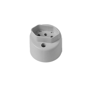 TOMADA SOB EXT REDO CZ 10A 2P+T 250V PLUZIE .STANDARD