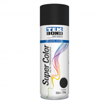 SPRAY PRETO FOSCO 350ML A.T TEK BOND