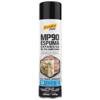 ESPUMA EXPANSIVA SPRAY 500ML/340G MUNDIAL PRIME