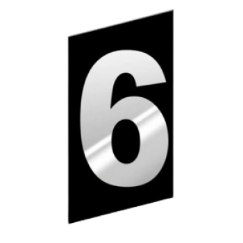 NUMERO RESIDENCIAL ESPELHO 10X15-6