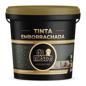 TINTA EMBORRACHADA DO MESTRE BRANCA 3,6L
