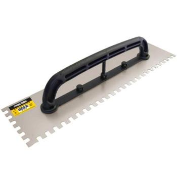 DESEMPENADEIRA AÇO DENT 12X48 CABO PVC THOMPSON