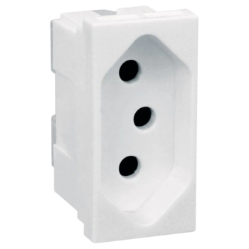 TOMADA MODULO 10A 2P+T ZEFFIA PIAL LEGRAND.