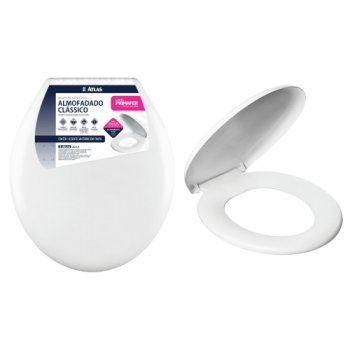 ASSENTO SANIT. ALMOFADADO BRANCO MACIO ATLAS