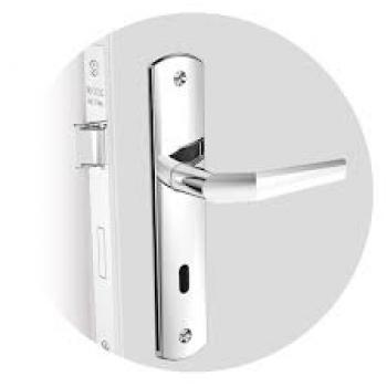 FECHADURA POPLINE RETA INTERNA CROM ESP26 (40X53) SOPRANO