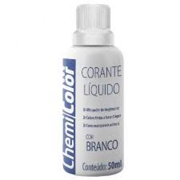 CORANTE BRANCO 50ML CHEMI COLLOR.